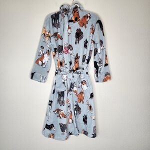 Vera Bradley Cozy Dog Print Robe